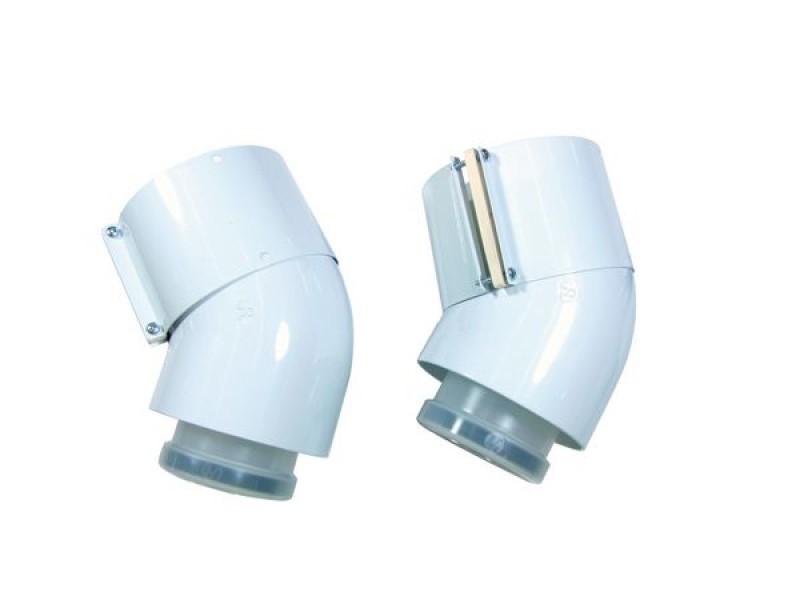 Glowworm 45 Degree Elbow (Pair)