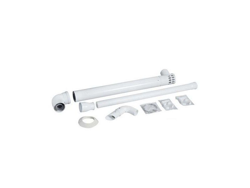 Baxi Plume Displacement Kit inc Elbow plus Clips White - 7225717