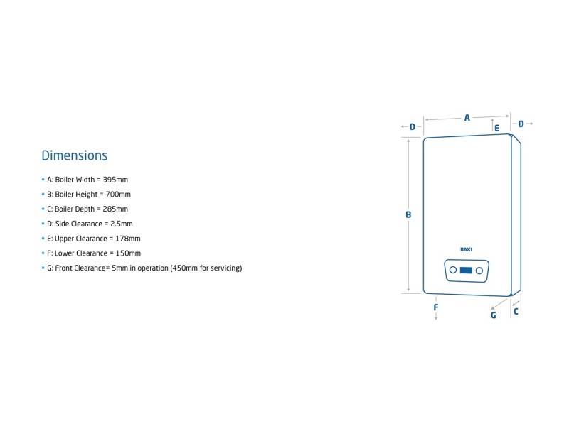 Baxi 630 Combi 2 Boiler